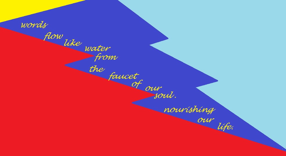 Word flow like water