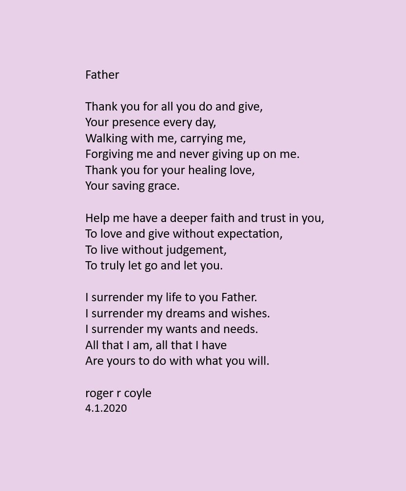 Thanks and Surrender