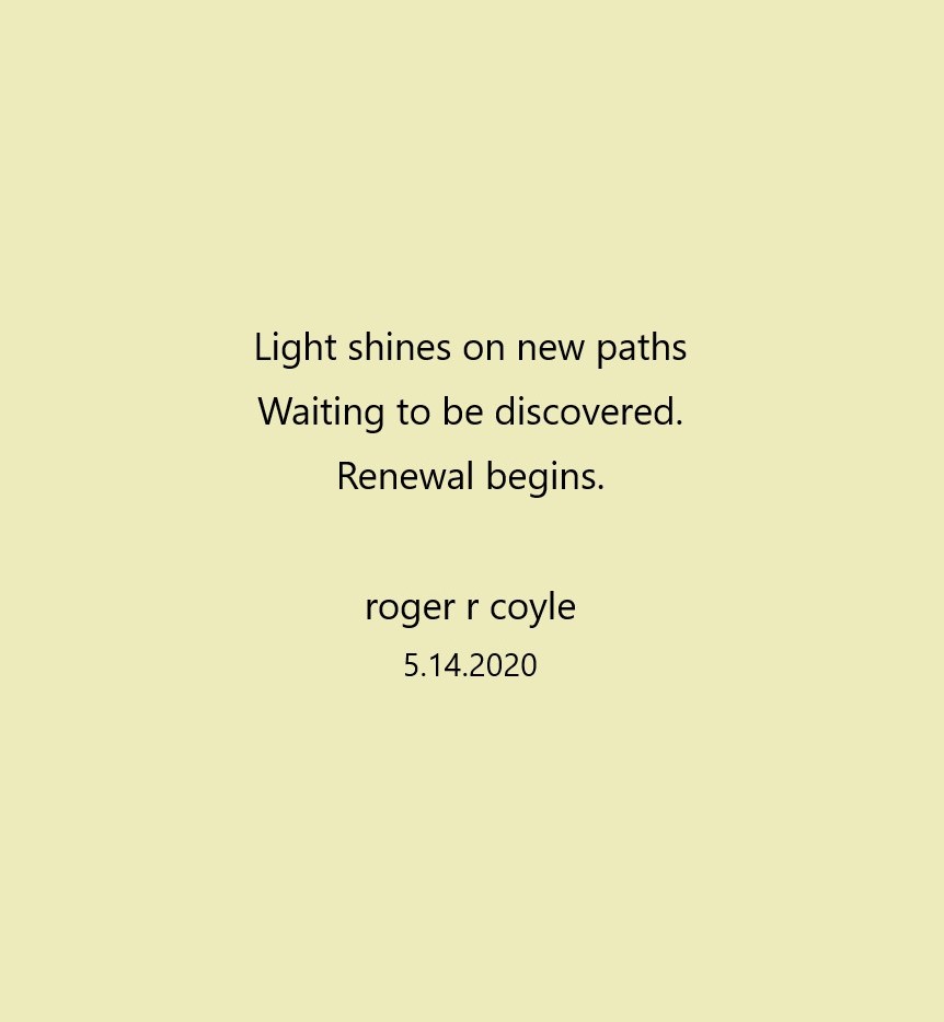 Renewal Begins