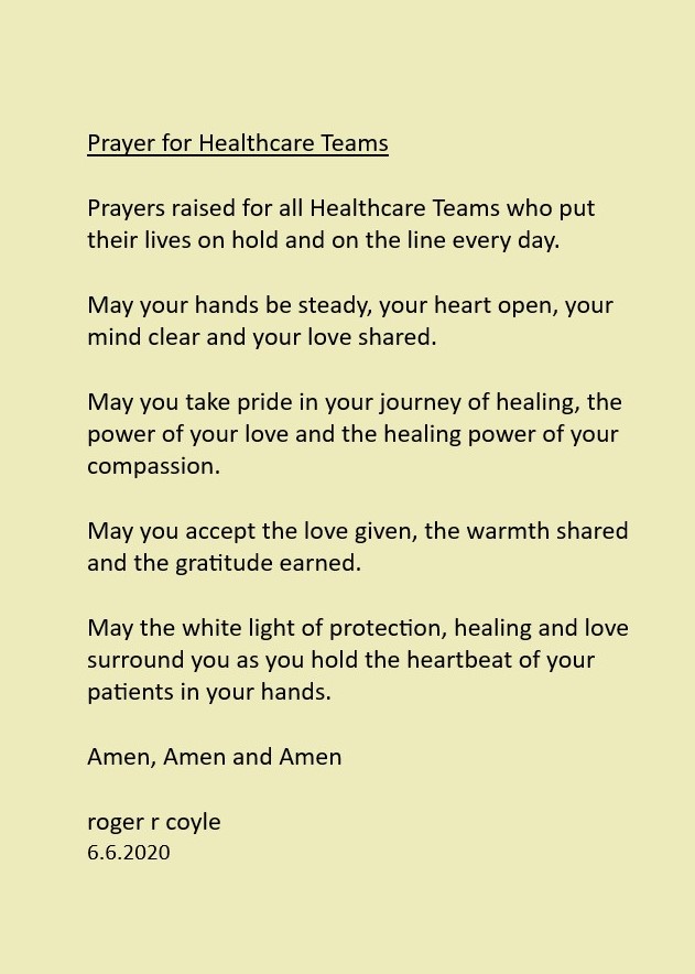 Prayer for Healthcare Teams